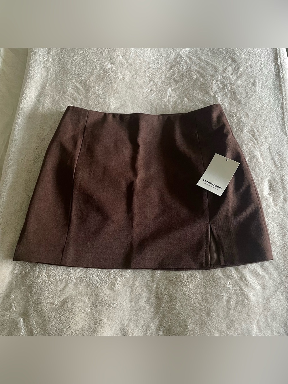 Brown Mini Skirt
